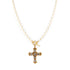 Delfina Pearl Cream All Medallions - Gold