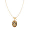 Delfina Pearl Cream All Medallions - Gold
