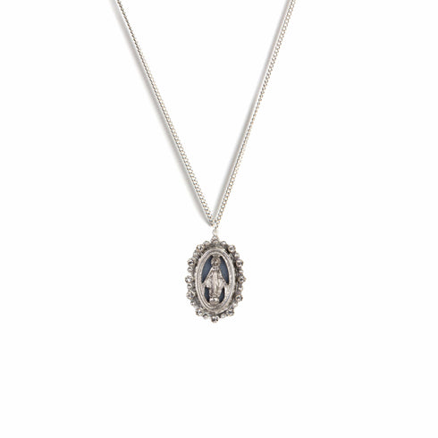 Milagrosa Charm Necklace - Silver - VSA Designs