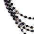 Magdalena - 6mm Semi-Precious Blue Goldstone Faceted All Medallions