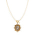 Delfina Pearl Cream All Medallions - Gold