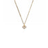 Sacred Heart Logo Charm Necklace - Gold