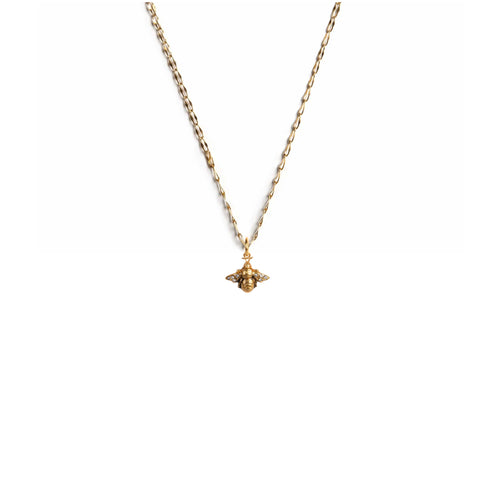 Baby Bee Charm Necklace