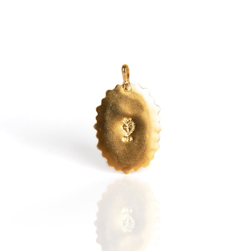 Milagrosa Medallion in PINK - VSA Designs