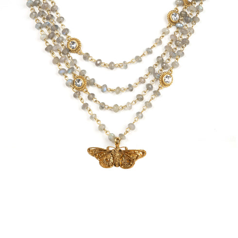 Magdalena - 6mm Lux Labradorite All Medallions