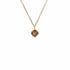 Little Pink Blessing Charm Necklace - Gold