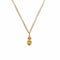 Sacred Heart sVa Mini Charm Necklace - Gold