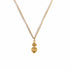 Sacred Heart sVa Mini Charm Necklace - Gold