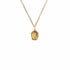 Love My Guadalupe Rose Charm Necklace - Gold
