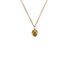 Bourne Again Poison Heart Charm Necklace - Gold