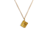 Bourne Again Prayer Charm Necklace - Gold