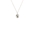 Bourne Again Poison Heart Charm Necklace - Silver