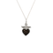 Daisy in Love Charm Necklace - Silver