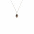 Pretty In Prayer Charm Necklace - Silver