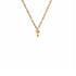 Pink At Heart Charm Necklace - Gold