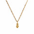 Sacred Heart sVa Mini Charm Necklace - Gold