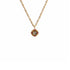Little Pink Blessing Charm Necklace - Gold