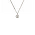 Bourne Again Wild Note Charm Necklace - Silver