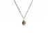 Pretty In Prayer Charm Necklace - Silver
