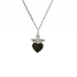 Daisy in Love Charm Necklace - Silver