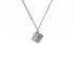Bourne Again Prayer Charm Necklace - Silver