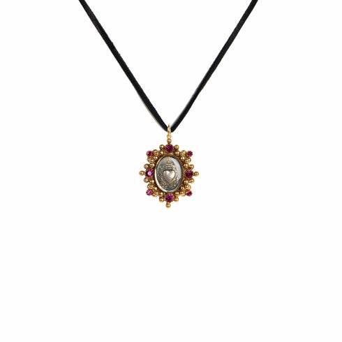 Heart Of Hope Charm Necklace - Gold