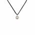 Bourne Again Wild Note Charm Necklace - Silver