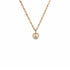 Bourne Again Wild Note Charm Necklace - Gold