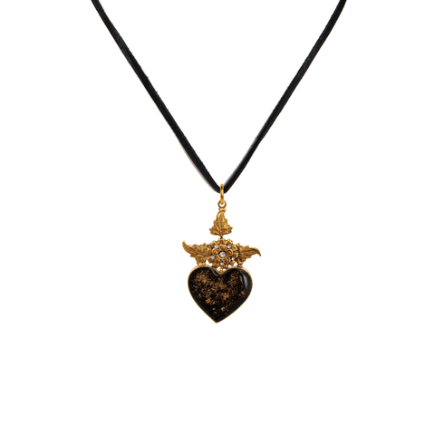 Daisy in Love Charm Necklace - Gold