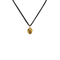 Bourne Again Poison Heart Charm Necklace - Gold