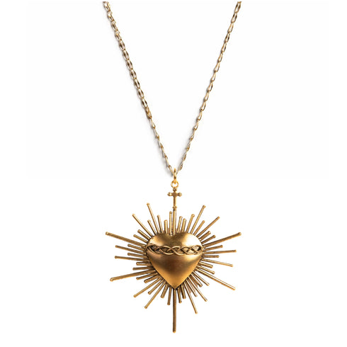 Sacred Flame Grande Charm Necklace