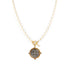 Delfina Pearl Cream All Medallions - Gold