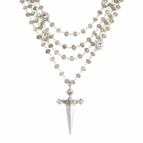 Magdalena - 6mm Lux Labradorite All Medallions