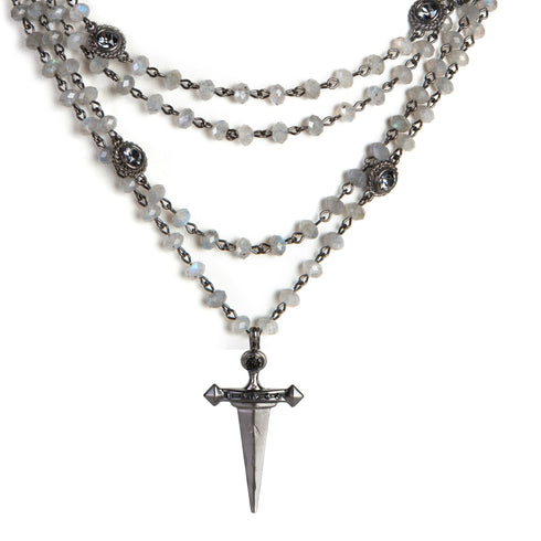 Magdalena - 6mm Lux Labradorite All Medallions