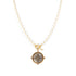 Delfina Pearl Cream All Medallions - Gold