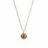 Retablo Small Oval Framed Charm Necklace - Gold - VSA Designs