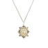 Oval Cloister Sacred Heart Charm Necklace - VSA Designs