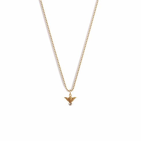 Angel Wings Charm Necklace