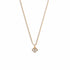 Sacred Heart Logo Charm Necklace - Gold