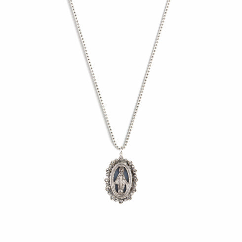 Milagrosa Charm Necklace - Silver - VSA Designs