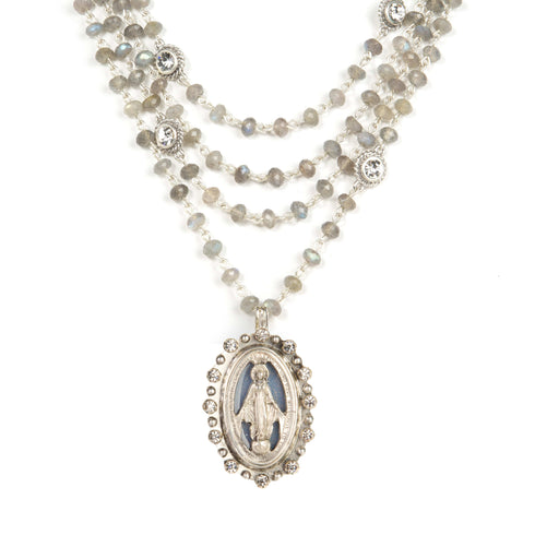 Magdalena - 6mm Lux Labradorite All Medallions