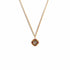 Little Pink Blessing Charm Necklace - Gold