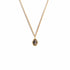 Pretty In Prayer Charm Necklace - Gold