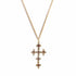 Cecilia Pink Charm Necklace - Gold
