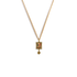 Retablo Frida Charm Necklace - Gold