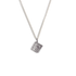 Bourne Again Prayer Charm Necklace - Silver