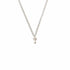 Pink At Heart Charm Necklace - Silver