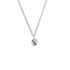 Bourne Again Poison Heart Charm Necklace - Silver