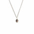 Pretty In Prayer Charm Necklace - Silver
