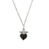 Daisy in Love Charm Necklace - Silver